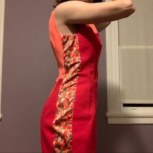 Elie Tahari colorful sheath dress